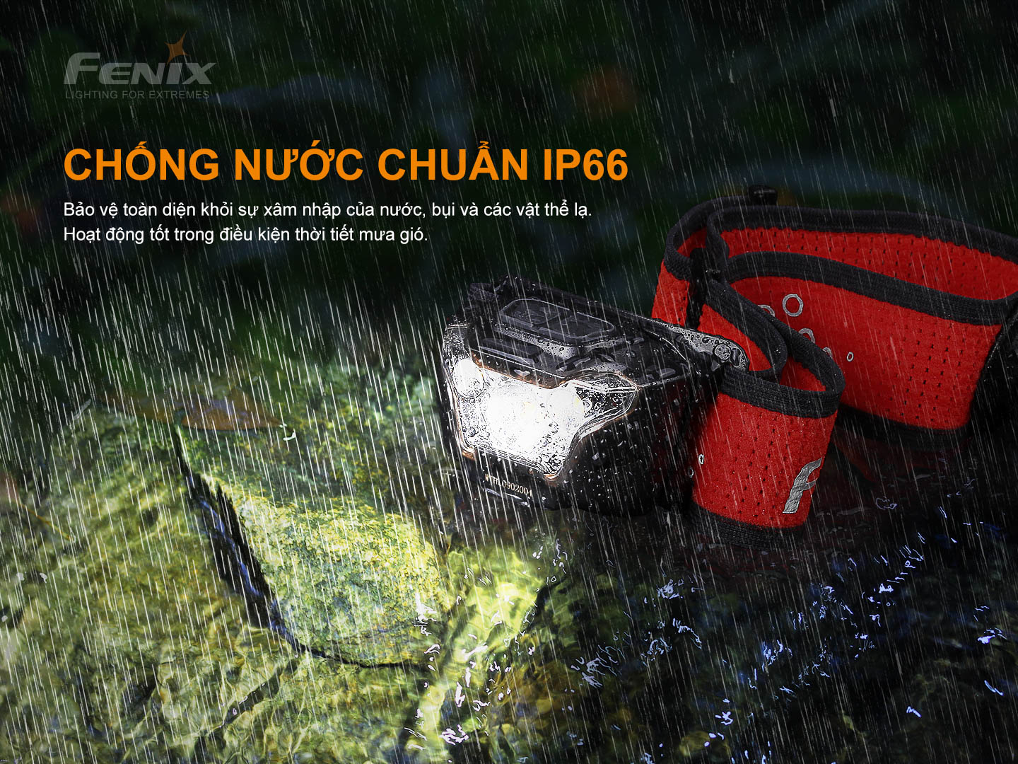 Đèn Pin Đội Đầu siêu nhẹ Fenix HL18R-T
