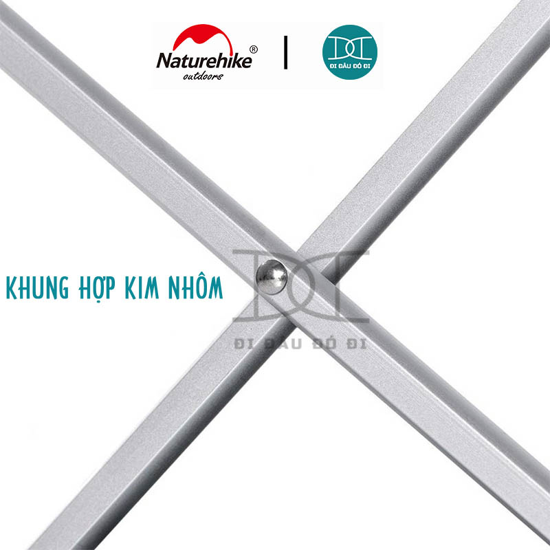 Khung hợp kim nhôm.