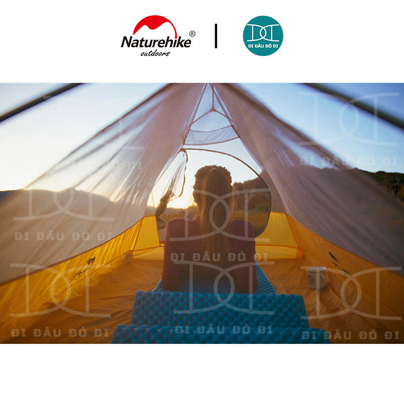 Lều phượt 2 người siêu nhẹ Naturehike Cloud UP 2 chính hãng, chống nước, chống tia UV, dễ dàng lắp đặt NH19ZP017