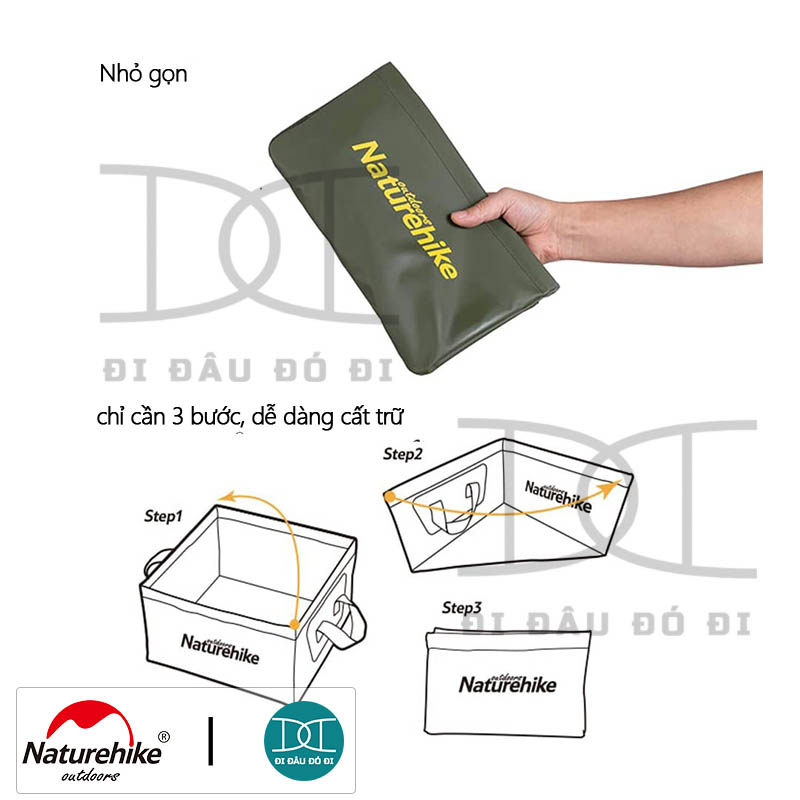 Các bước gấp gọn