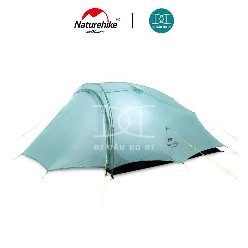 Lều cắm trại 2 người Naturehike Shared 2 chính hãng, chống tia UV, chống gió và dễ dàng lắp đặt NH20ZP091