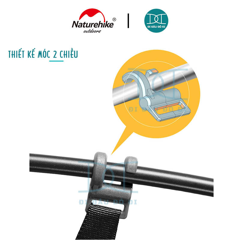 Lều cắm trại 2 người Naturehike Shared 2 chính hãng, chống tia UV, chống gió và dễ dàng lắp đặt NH20ZP091