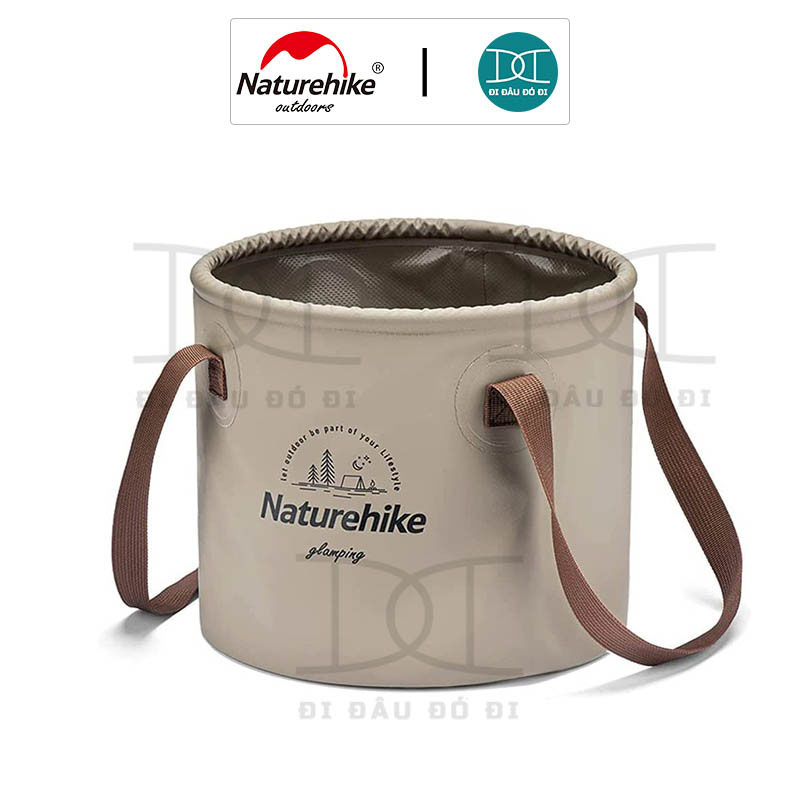 Chậu nước 10L có thể gấp lại đa năng chậu rửa bát, giặt đồ, câu cá Naturehike NH20SJ040