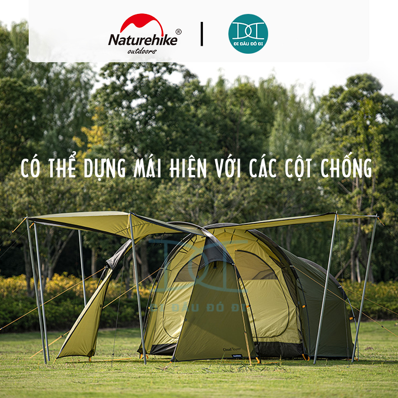 Lều xe máy 2 người Cloud Tourer 2 Motorcycle Naturehike NH19ZP013