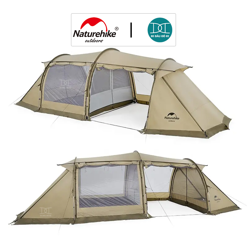 Lều cắm trại đường hầm đường hầm Naturehike NH22YW004 4-6 người 