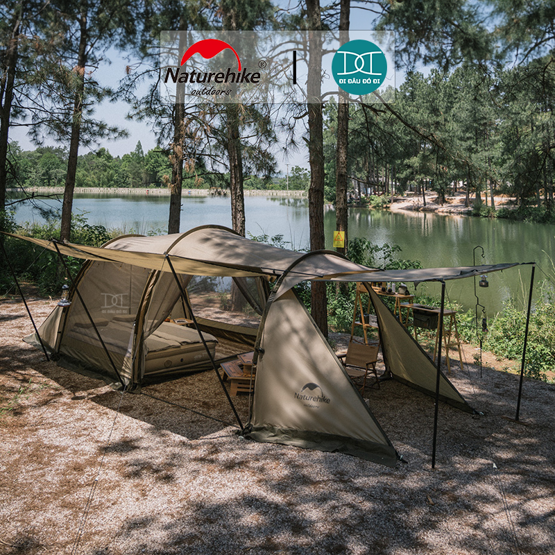 Lều cắm trại đường hầm đường hầm Naturehike NH22YW004 4-6 người 