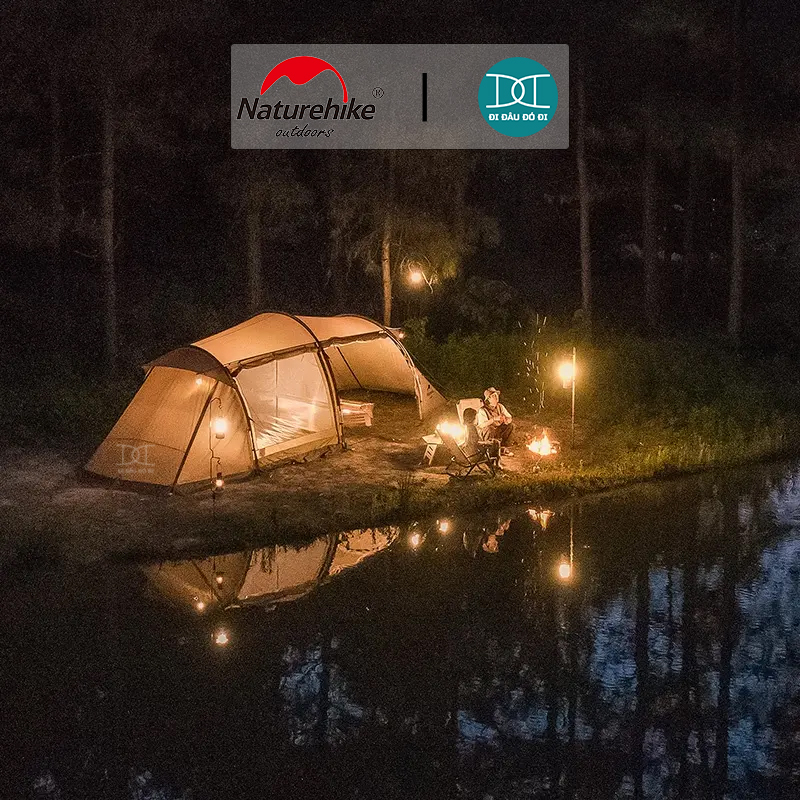 Lều cắm trại đường hầm đường hầm Naturehike NH22YW004 4-6 người 