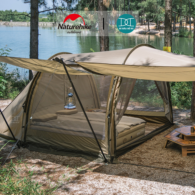Lều cắm trại đường hầm đường hầm Naturehike NH22YW004 4-6 người 