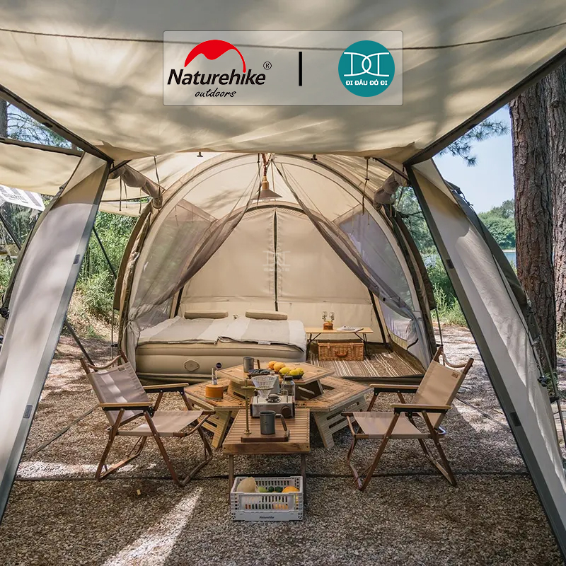 Lều cắm trại đường hầm đường hầm Naturehike NH22YW004 4-6 người 