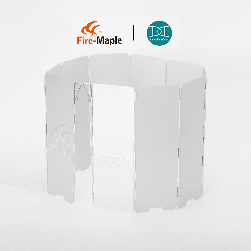 Tấm chắn gió bếp ga mini Fire Maple FMW-510 chất liệu hợp kim nhôm