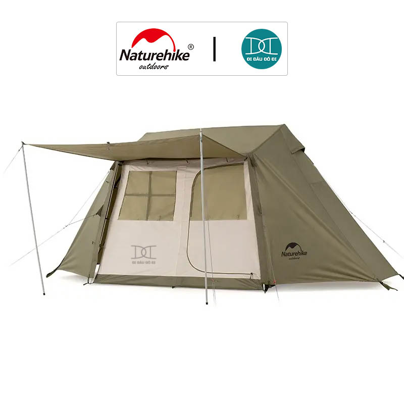 Lều cắm trại gia đình 4 người glamping NatureHike Village 5.0 NH21ZP009