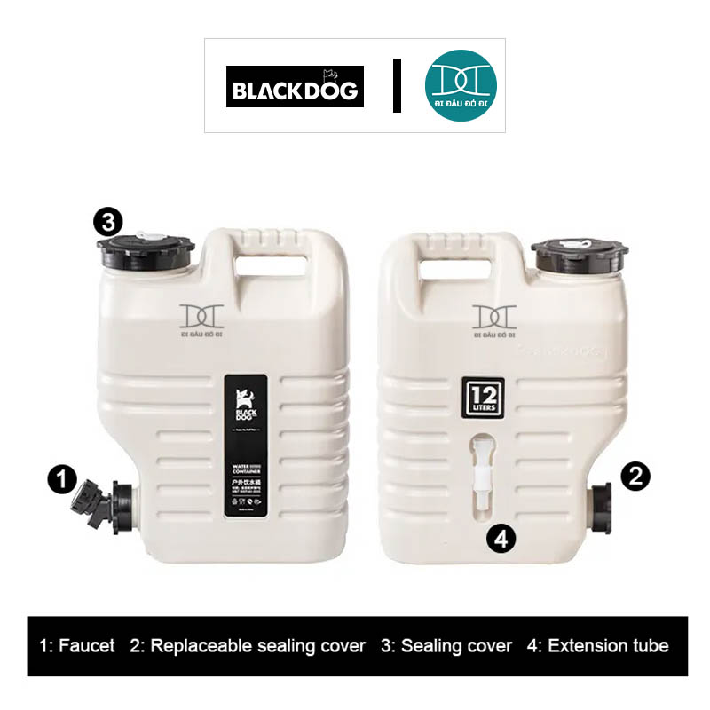 Bình đựng nước 12L có vòi Blackdog ST001 