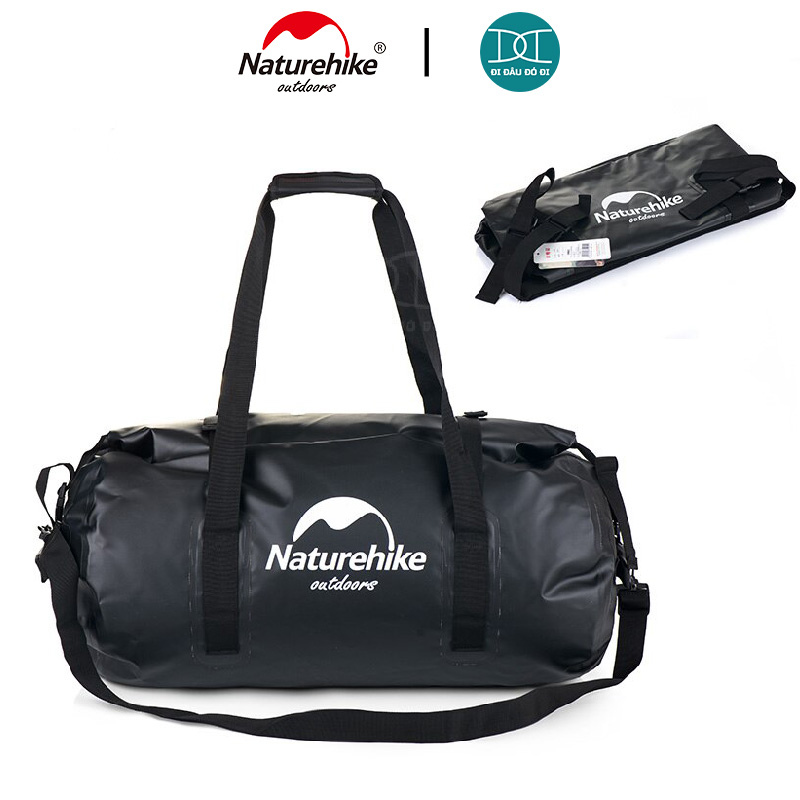 Túi trống gấp gọn chống nước NatureHike NH20FSB03 dung tích 40L, 60L, 90L và 120L 