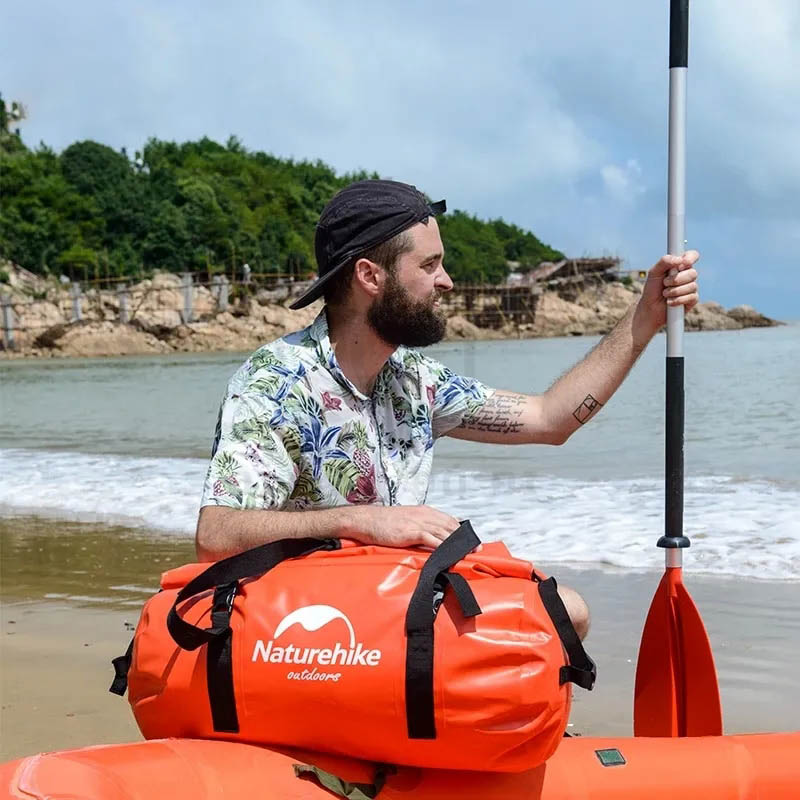 Túi trống gấp gọn chống nước NatureHike NH20FSB03 dung tích 40L, 60L, 90L và 120L 