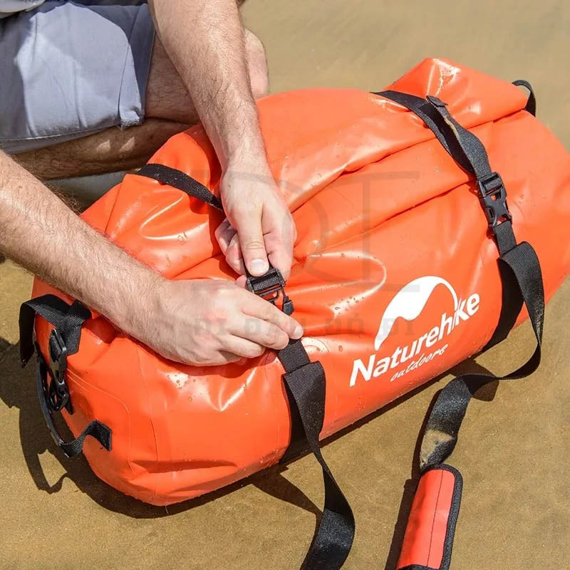 Túi trống gấp gọn chống nước NatureHike NH20FSB03 dung tích 40L, 60L, 90L và 120L 