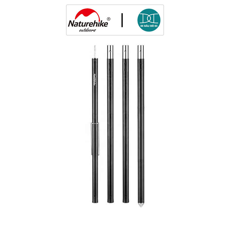 Cột chống tăng, lều có móc treo đèn dài 2.4m NatureHike NH20PJ040  