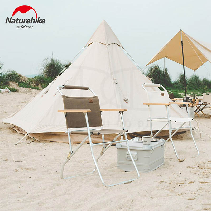 Ghế gấp cắm trại hợp kim nhôm Louvre NatureHike NH20JJ024 